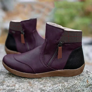 BELVURA™ - Bottines en Cuir Imperméables